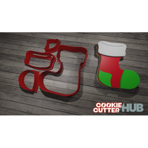 Christmas Sock Cookie Cutter