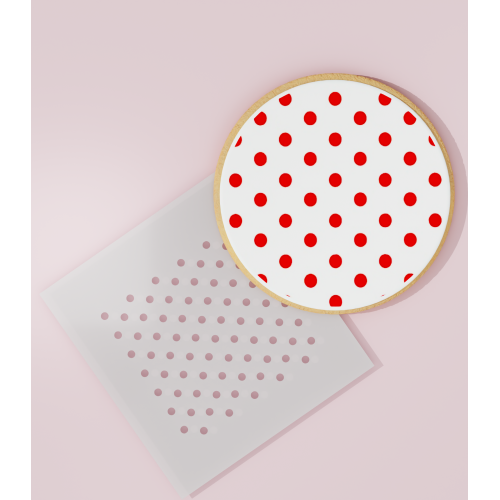 Dot Pattern Stencil