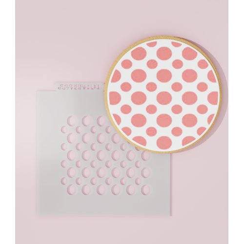 Dot Pattern Stencil