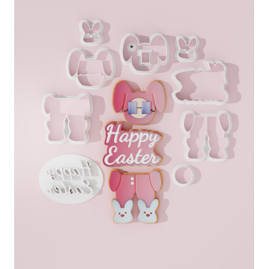 Build Your Own Easter Bunny Cookie Cutter Set