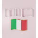 Italy Flag Cookie Cutter