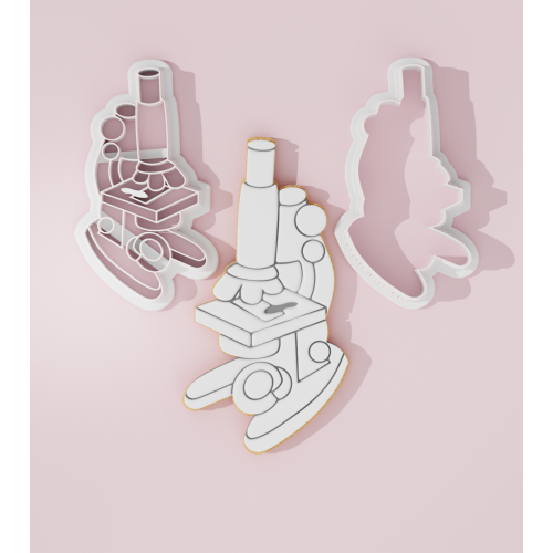Chemistry – Microscope Cookie Cutter Stamp