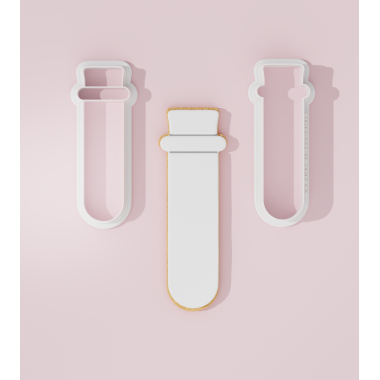 Chemistry -Test Tube Cookie Cutter Stamp