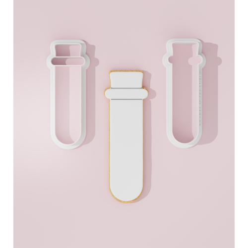 Chemistry -Test Tube Cookie Cutter Stamp