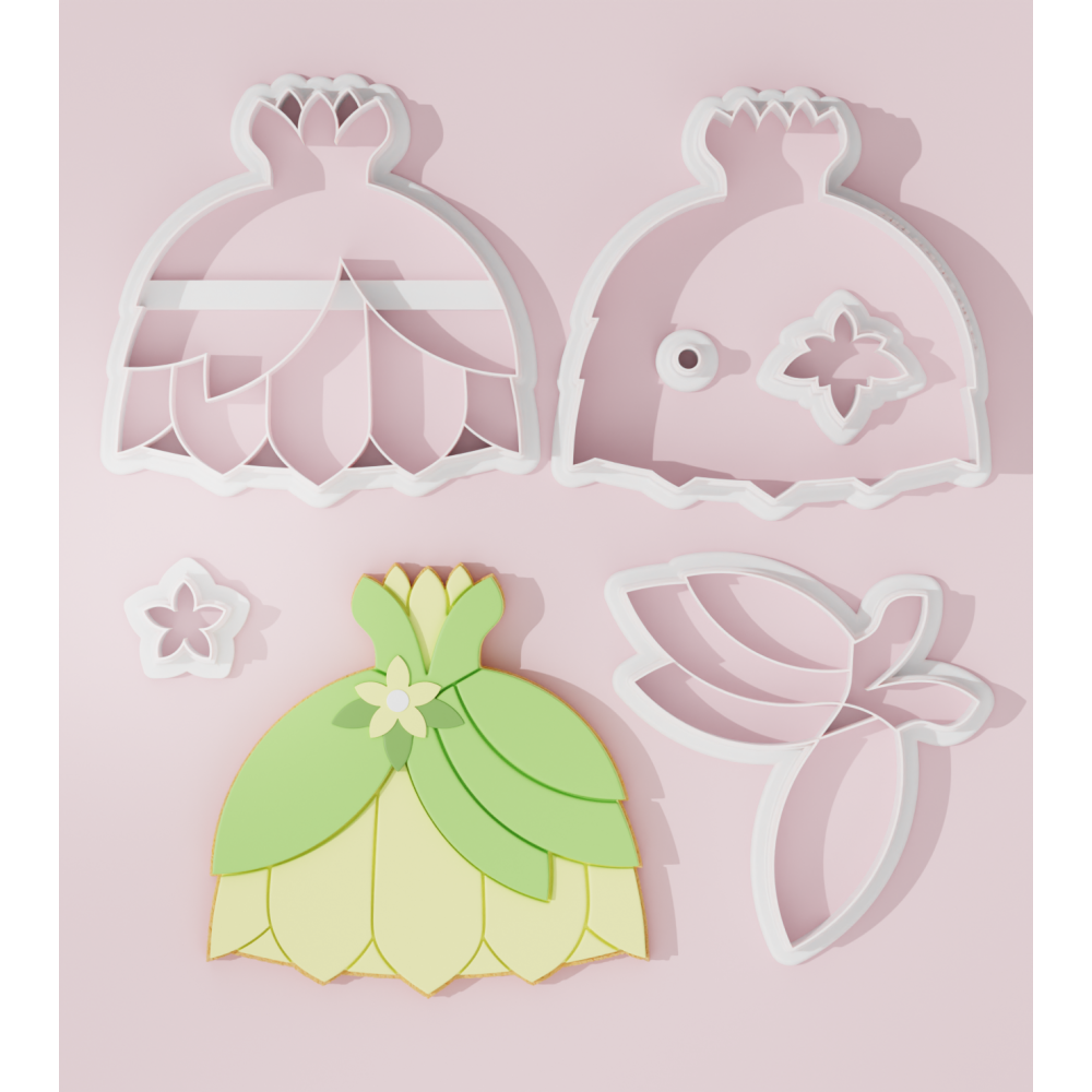 Fairy Dress #2 Cookie Cutter