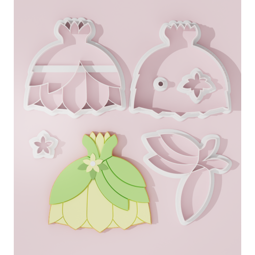 Fairy Dress #2 Cookie Cutter