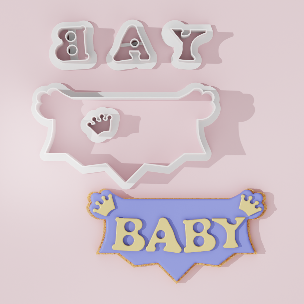 Baby Shower – Baby Logo Cookie Cutter