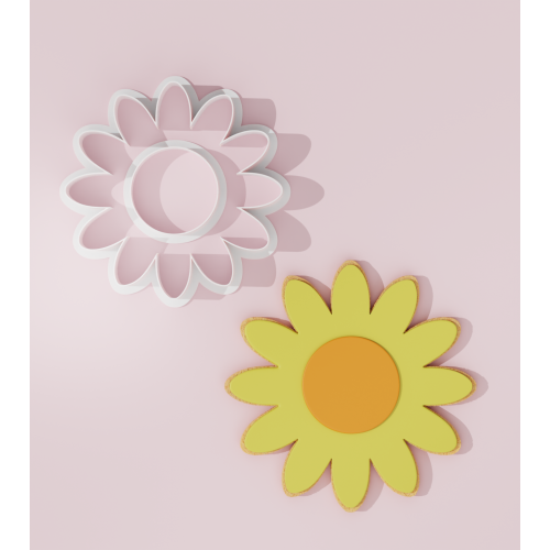 Sunflower Cookie Cutter 102