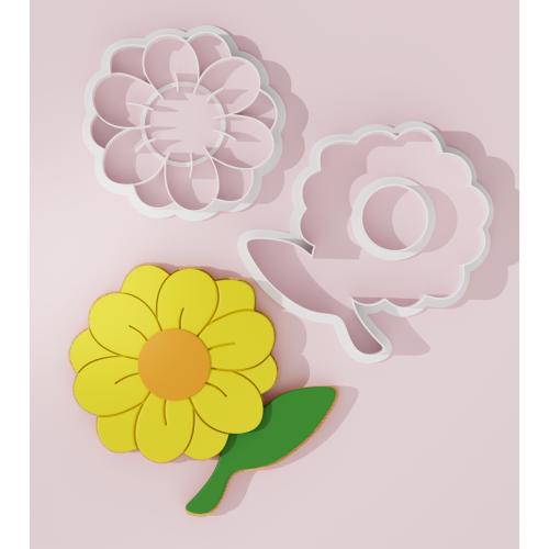 Sunflower no3 Cookie Cutter