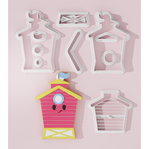 Lifeguard House Cookie Cutter
