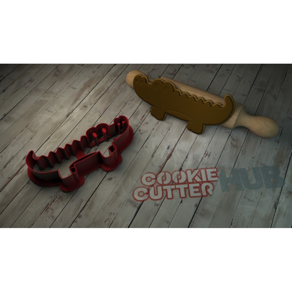 Crocodile Cookie Cutter