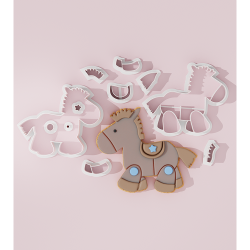 Cute Horse no2 Cookie Cutter