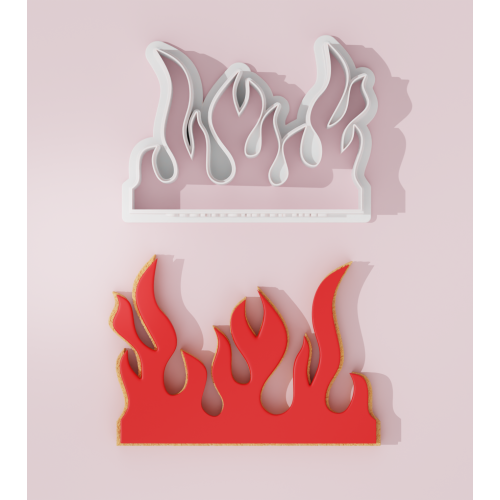 Flames Cookie Cutter