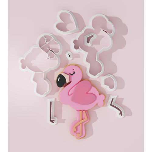 Flamingo no2 Cookie Cutter