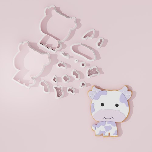 Chubby Cow Cookie Cutter