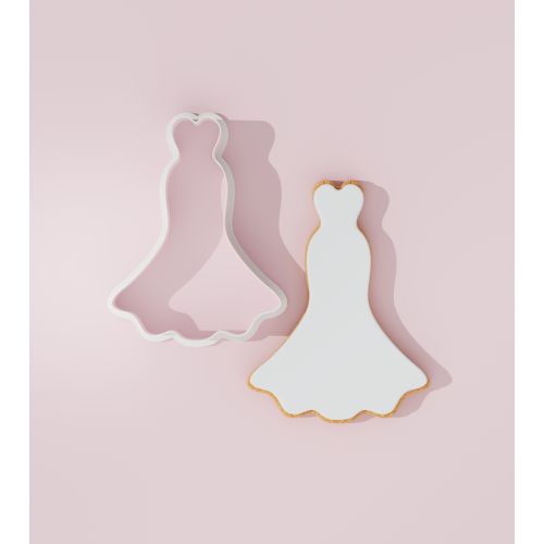 Wedding Dress Cookie Cutter...