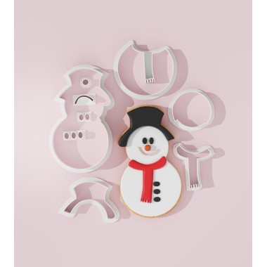 Snowman Cookie Cutter 101