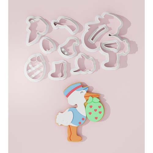 Stork Cookie Cutter