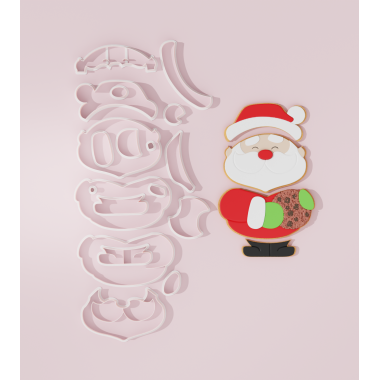 Build Your Own Tall Santa Claus – Cookie Cutter Platter 102