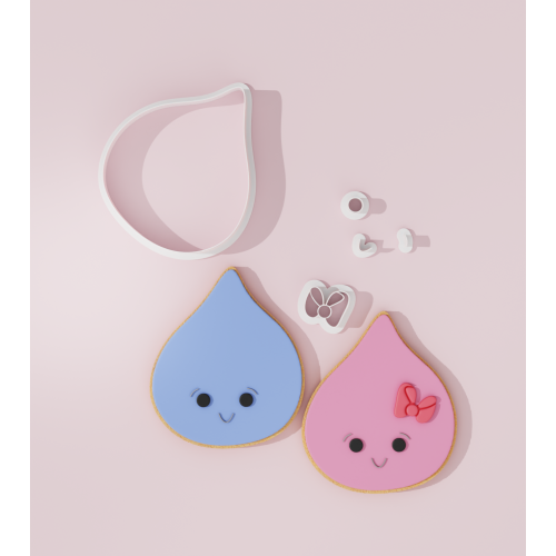 Water Drops Cookie Cutter