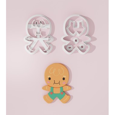 Κουπάτ Gingerbread Ανθρωπάκι 108