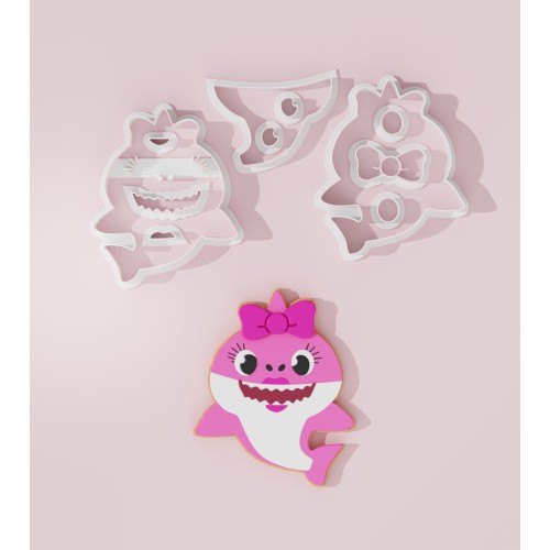 Baby Shark no5 Cookie Cutter