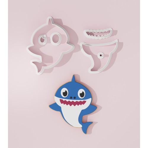 Baby Shark no4 Cookie Cutter
