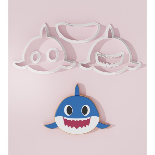 Baby Shark no3 Cookie Cutter