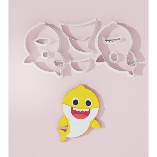 Baby Shark no2 Cookie Cutter