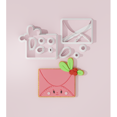Christmas Letter Cookie Cutter