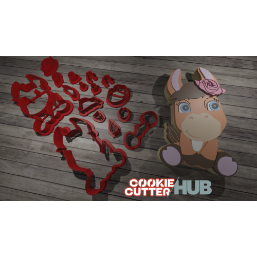 Donkey #2 Cookie Cutter