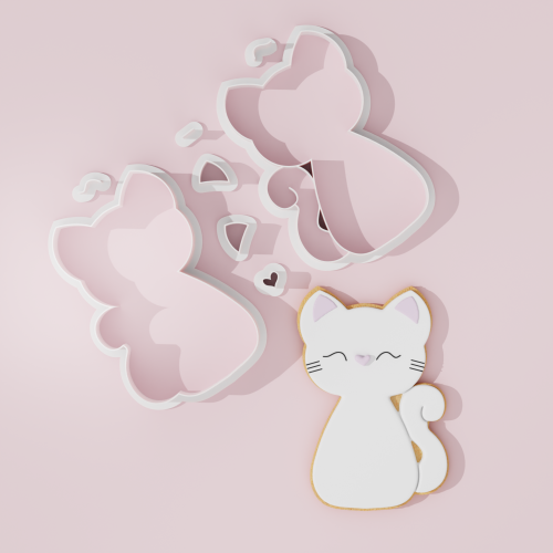 Stylish Cat Cookie Cutter