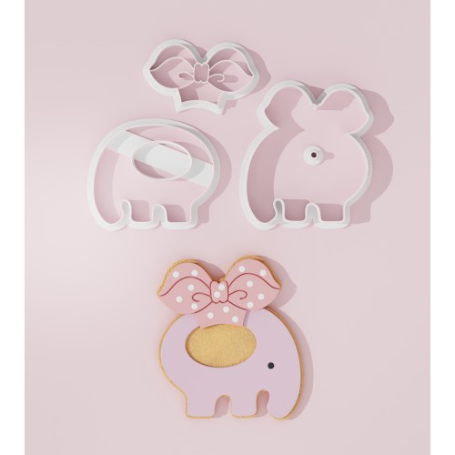 Elephant Cookie Cutter 107
