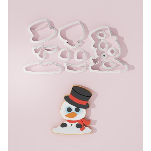 Snowman Cookie Cutter 402