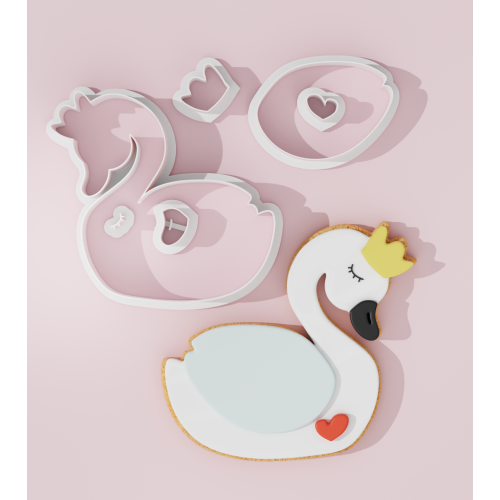 Swan #6 Cookie Cutter