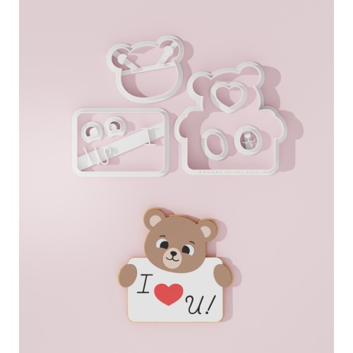 Bear Cookie Cutter 403