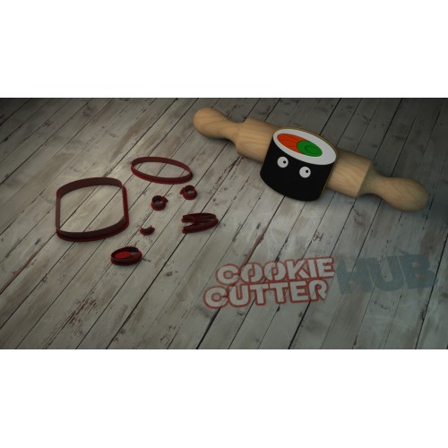 Sushi #1 Cookie Cutter
