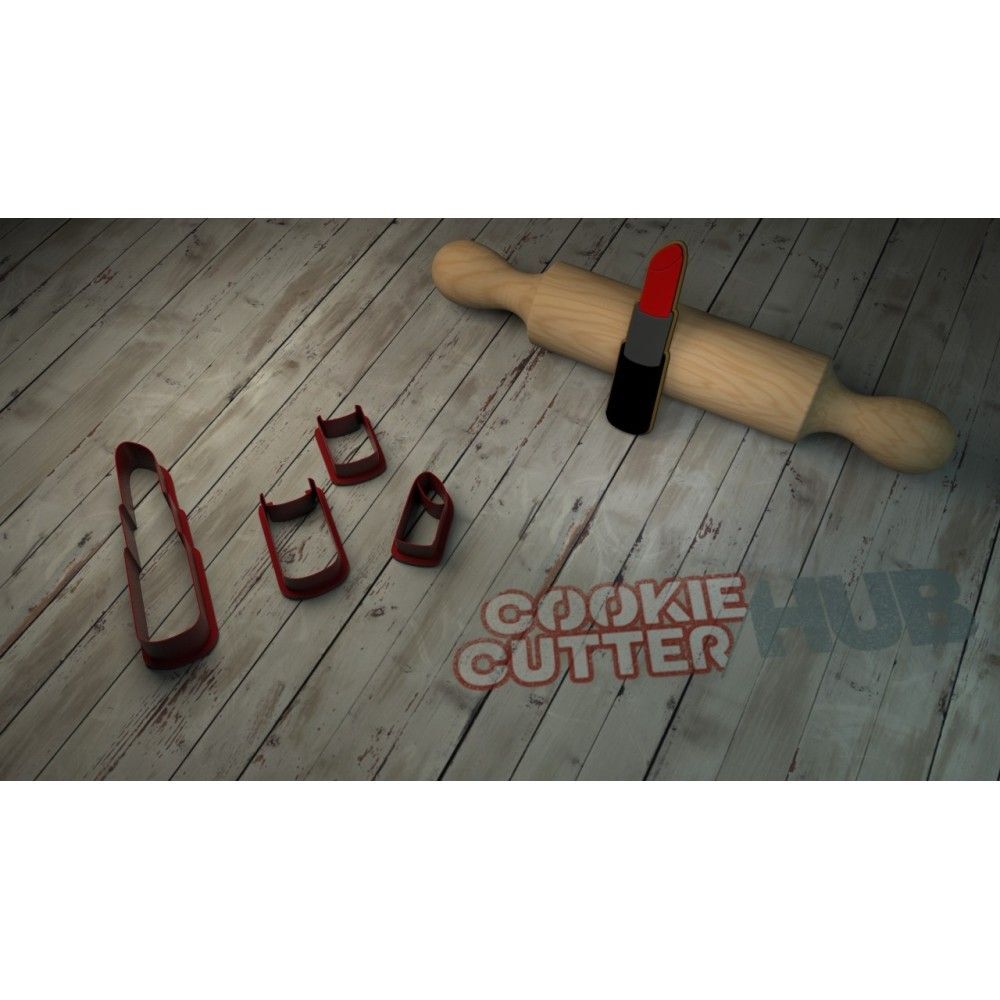 The American Cookie Cutter Company – Tagliapasta A Forma Di Rossetto, In Acciaio, Made In USA