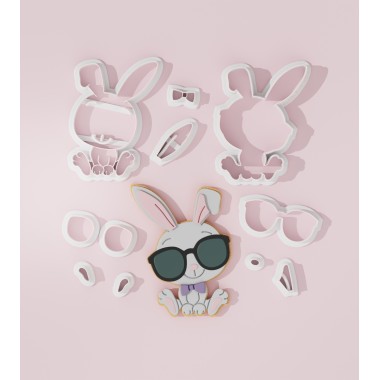 Rabbit Cookie Cutter 303