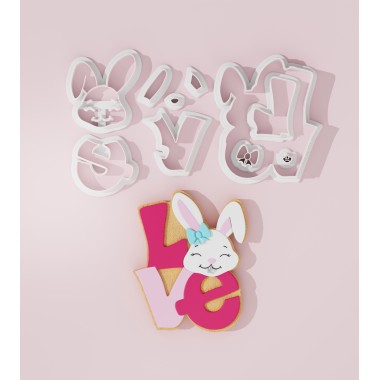 Rabbit Cookie Cutter 307