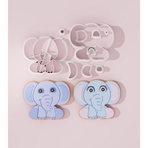 Elephant no11 Cookie Cutter