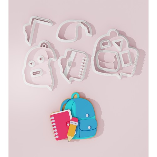 School Bag Cookie Cutter 102