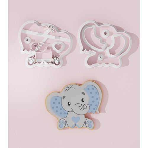 Elephant Cookie Cutter 202
