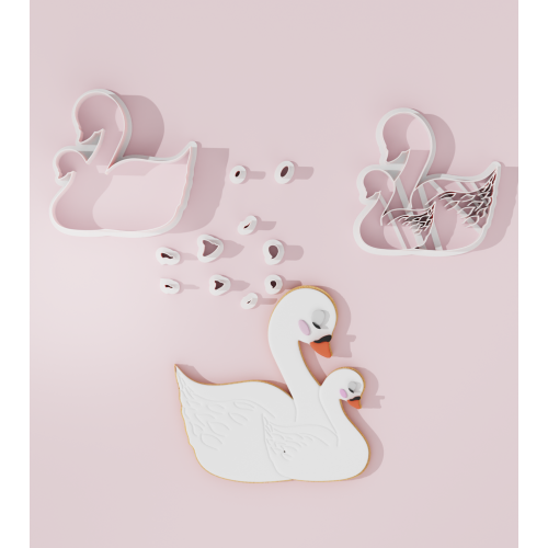 Swan #7 Cookie Cutter