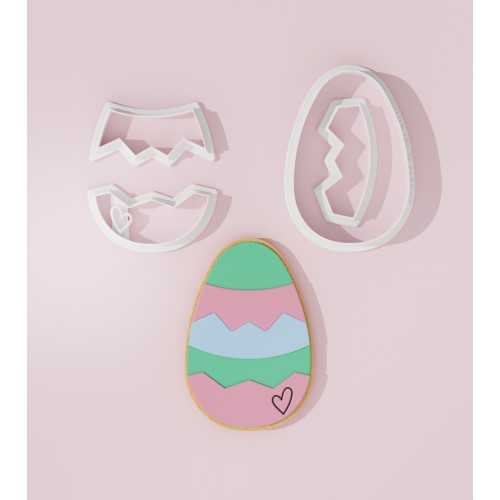Tall Easter Egg Cookie Cutter