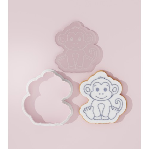 Monkey Embosser Stamp with...