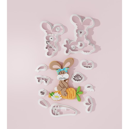 Rabbit Cookie Cutter 507