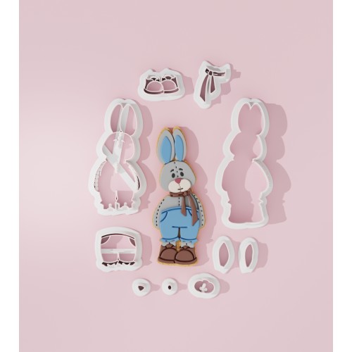Rabbit Cookie Cutter 508