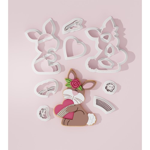 Rabbit Cookie Cutter 601