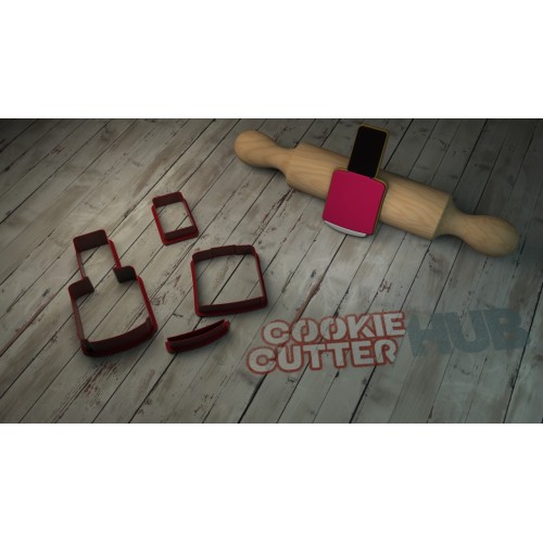 Nail Polish Cookie Cutter